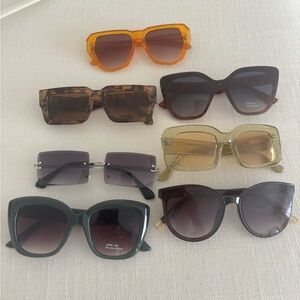 Women's Sunglasses - Orange, Brown, Black Collection